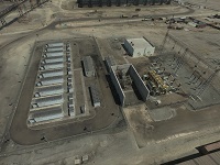 チリ共和国コクラン石炭火力発電所 大規模リチウムイオン蓄電池ステムが竣工